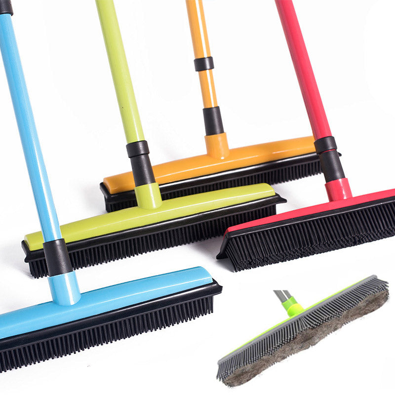 Multi-surface Rubber Broom