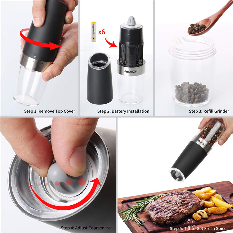 Automatic Electric Spice Grinder