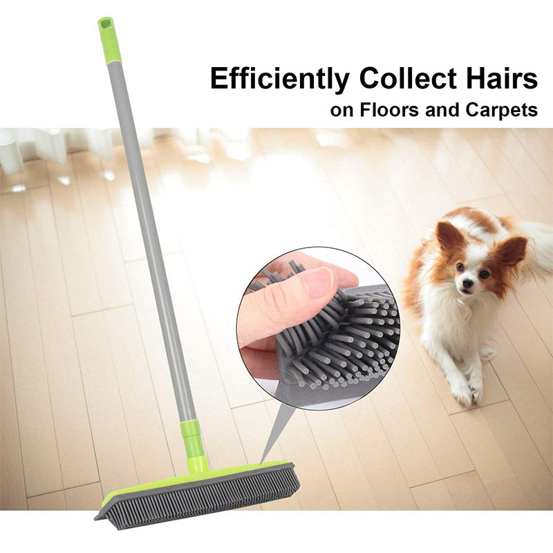 Multi-surface Rubber Broom